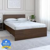 Nilkamal Arthur Without Storage Engineered Wood Double Bed