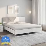 Nilkamal Asta Meta Without Storage | 1 Year Warranty Engineered Wood Queen Bed