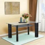 Nilkamal Bristan Glass 6 Seater Dining Table