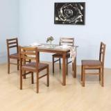 Nilkamal Carlos Engineered Wood 4 Seater Dining Set