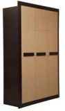 Nilkamal Cedar Three Door Wardrobe In Teak & Walnut Colour