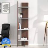 Nilkamal Cliff 4 Tier Engineered Wood Open Book Shelf