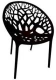 Nilkamal Crystal Black Visitors Chair