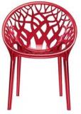 Nilkamal Crystal Chair In Red Color