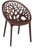 Nilkamal Crystal Weather Visitors Chair In Brown