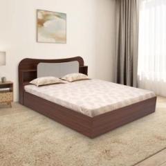 Nilkamal Daffodil Bed|4 Compartments|For Bedroom, Hotels, Guest Room| Headboard Storage Engineered Wood King Box Bed