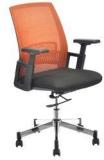 Nilkamal Edric Ergonomic Office Chair In Brown & Black Colour