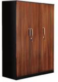 Nilkamal Florence 3 Door Wardrobe Wenge Wallnut