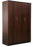 Nilkamal Florence Three Door Wardrobe In Wenge & Walnut Colour