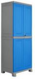 Nilkamal Freedom Big Storage Cabinet In Dark Blue & Grey Colour