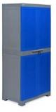 Nilkamal Freedom Medium Storage Cabinet FMM In Dark Blue & Grey Colour