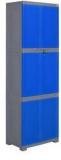 Nilkamal Freedom Mini Large Storage Cabinet In Blue & Grey Colour