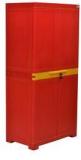 Nilkamal Freedom Mini Medium Storage Cabinet In Red & Yellow Colour