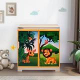 Nilkamal Freedom Plastic Cabinet for Multipurpose Storage|Bedroom|Kids Room Plastic Free Standing Cabinet