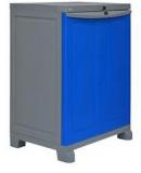 Nilkamal Freedom Storage Unit In Dark Blue & Grey Colour