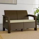 Nilkamal Goa 2 Seater Sofa with Cushion|Indoor|Outdoor, Patio, Gardens, Caf Furniture Fabric 2 Seater Sofa