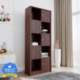 Nilkamal Juno Engineered Wood Semi Open Book Shelf