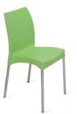 Nilkamal Novella 07 Chair In Green Colour