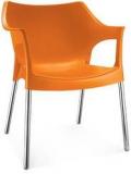 Nilkamal Novella Chair In Orange Colour