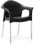 Nilkamal Novella Series 09 Chair In Black Colour