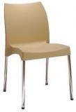 Nilkamal Novella Visitor Chair In Beige Colour