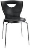 Nilkamal Novella Visitor Chair Without Arms In Black Colour