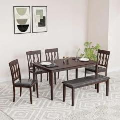 Nilkamal Olivia with Bench Solid Wood 6 Seater Dining Set