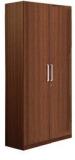 Nilkamal Reegan Two Door Walnut Wardrobe Without Mirror