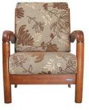 Nilkamal Rockford One Seater Sofa In Oak Colour