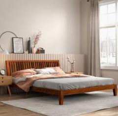 Nilkamal Sleep Acacia Solid Wood Queen Bed