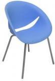 Nilkamal Smile Blue Reception Chair