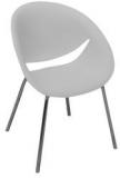 Nilkamal Smile Grey Reception Chair