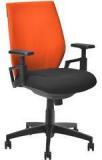 Nilkamal Steller Ergonomic Office Chair In Orange & Black Colour