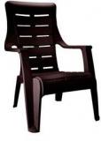 Nilkamal Sunday Chair In Brown Colour