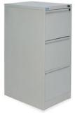 Nilkamal Titan Three Drawer Filing Cabinet In Grey Colour