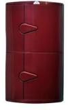 Nilkamal Two Door Blooms Storage Cabinet In Maroon Colour