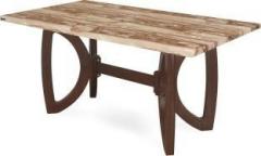 Nilkamal Veri Solid Wood 6 Seater Dining Table