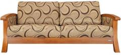 Nilkamal Winston Three Seater Sofa in Wenge Colour