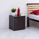 Nitraa Furniture ZOOM Bed Side Table Engineered Wood Bedside Table