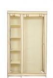 Novatic Fabric Free Standing Wardrobe