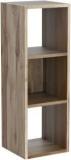 Oakcraft 3 CUBE Multipurpose Storage Unit Engineered Wood Open Book Shelf Engineered Wood Open Book Shelf