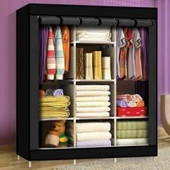 Octavic Carbon Steel Collapsible Wardrobe