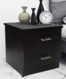 Om Shiv 2 Drawer Engineered Wood Bedside Table