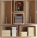 Onlinecraft book shelf 2 WALI Engineered Wood Open Book Shelf