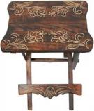 Onlinepurchas Designer Carving Solid Wood Side Table