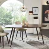 Orange Tree Bicasso Solid Wood 6 Seater Dining Table