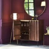 Orange Tree Kites Solid Wood Bar Cabinet