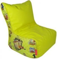 Orka XXL Chhota Bheem Digital Printed Bean Bag Chair With Bean Filling