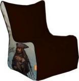 Orka XXL Disney's Pirates Of The Caribbean Digital Printed Bean Bag Chair With Bean Filling