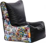 Orka XXL Marvel Comics Digital Printed Bean Bag Chair With Bean Filling